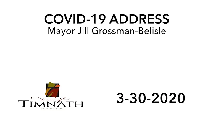 COVID-19 Mayoral Address 3-30-2020