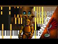 FNAF - Into The Pit (Piano Tutorial by Danvol) - Synthesia 2K