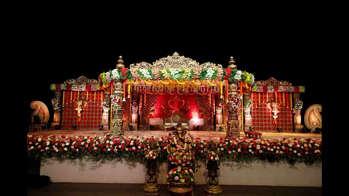 Wedding Decoaration at Mulki Sunder Ram Shetty Convention Centre Mangalore