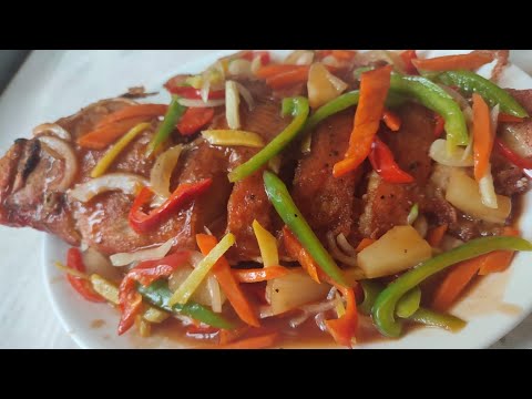 THE BEST SWEET 'N SOUR GROUPER/ LAPU-LAPU RESTAURANT STYLE😋😋