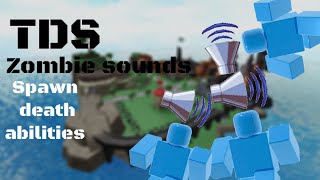 Tds - zombie sound effects (hardcore not really included)