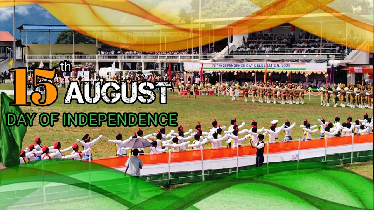 Parade Marching in DSA Ground, Haflong 2025 || 79th Independence Day||