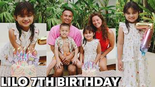 Keliana Alohi 'LILO' Eigenmann Alipayo 7th Birthday♥️Andi Eigenmann at Philmar Alipayo Simple B-day