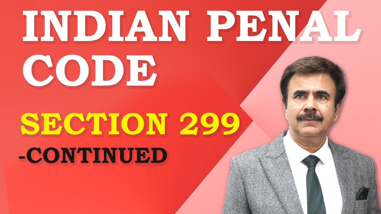 Lecture 44 - Section 299 - Continued