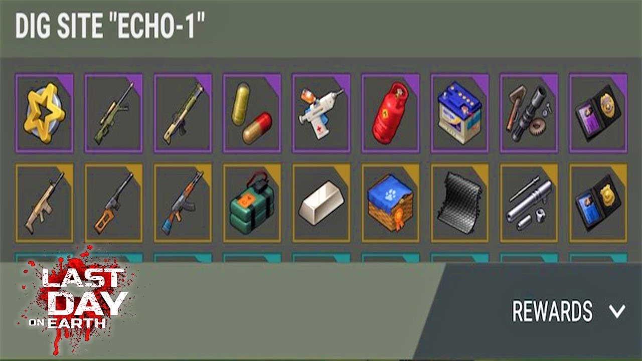 REWARDS ECHO - SEASON 21 - LDOE - Last Day On Earth