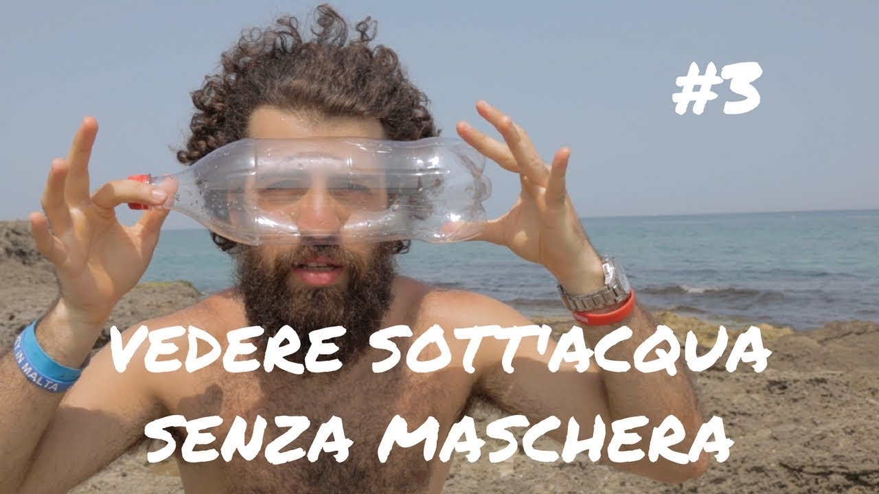 #3 - VEDERE in Acqua SENZA maschera - Sopravvivenza in MARE e su ISOLA DESERTA