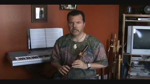 Playing the Native American Flute:  Breath Control