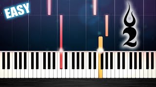 Two Steps from Hell - Heart of Courage - EASY Piano Tutorial by PlutaX chords