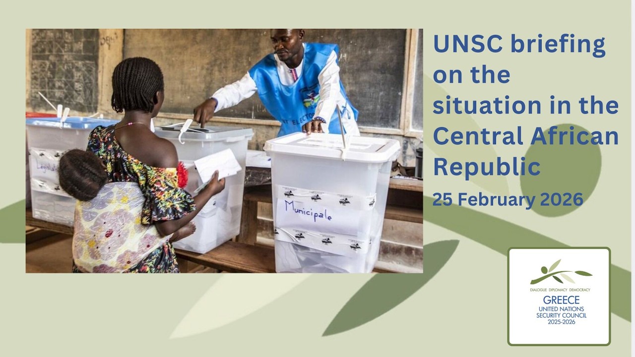 Statement of Greece at UNSC 10111th meeting on the situation in the Central African Republic