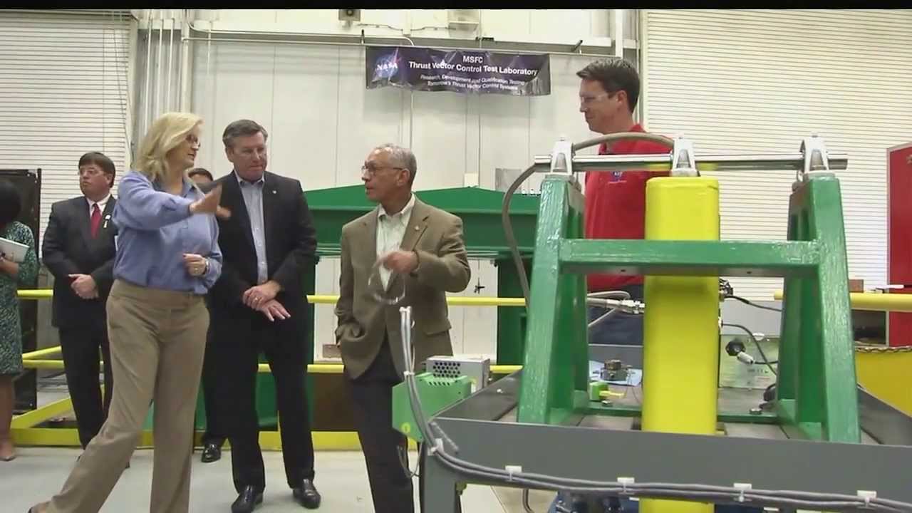 NASA administrator checks progress of projects at Michoud facility