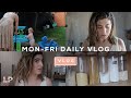 WEEKLY VLOG & WEARING MY HAIR CURLY | Lily Pebbles