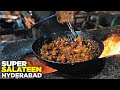 Super Salateen of Hyderabad | Mutton Karhai and Seekh on Highway | Pakistan Street Food