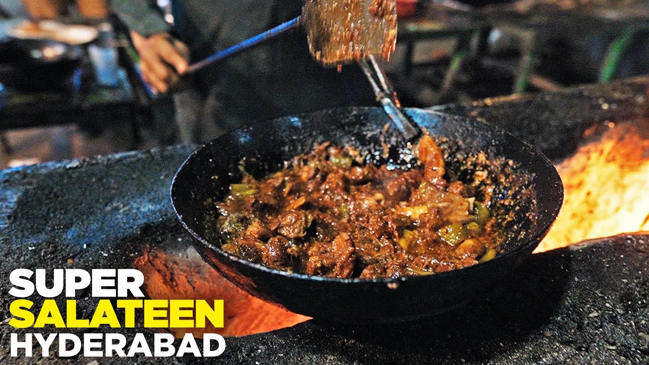 Super Salateen of Hyderabad | Mutton Karhai and Seekh on Highway | Pakistan Street Food | Street Food PK