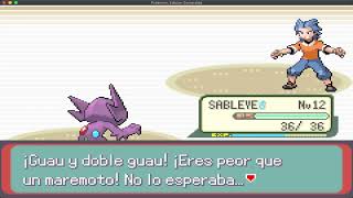 Batalla contra Líder Marcial [Pokémon Esmeralda]