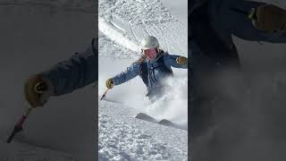 Tips for skiing deep powder. #skiing screenshot 5