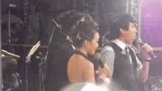 20100626金曲獎 SS501 政珉、亨俊 二隻準備要走過來訪問.flv