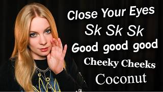 ASMR Anticipatory Trigger Words for Sleep 💤 Ear to Ear Whisper, Eyes Closed
