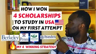 HOW I WON 4 SCHOLARSHIPS TO STUDY IN THE US ON MY 1st ATTEMPT || SCHOLARS CENTER