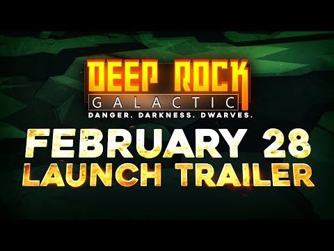 Deep Rock Galactic - Release Date Trailer