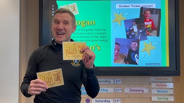 Golden Ticket Assembly 22 01 21 Nursery, Reception, Year 1 & 2