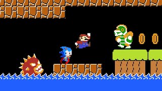 Mario And Sonics Maze Mayhem