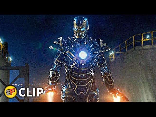 Iron Man vs Aldrich Killian - Final Battle Scene (Part 1) | Iron Man 3 (2013) Movie Clip HD 4K class=
