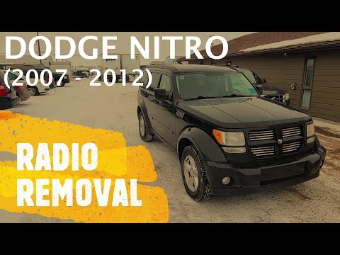 Dodge Nitro - RADIO REMOVAL / REPLACEMENT (2007 - 2012)