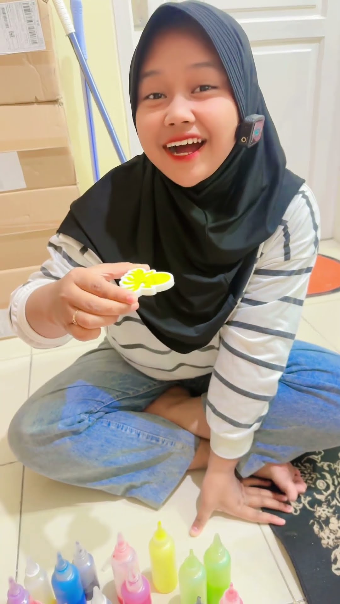 KREATIF MEMBUAT BUAH CERI,KEPITING DAN GURITA