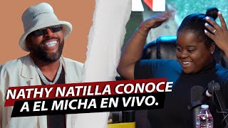 Nathy Natilla conoce al Micha EN VIVO 🔥