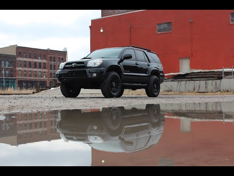 2008 Toyota 4Runner SR5 "Urban Runner" Lifted, on 33s, Black on Black, FOR SALE! Must see 816Diesel