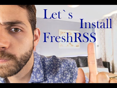 Let's install FreshRSS, an app so you always know what's new
