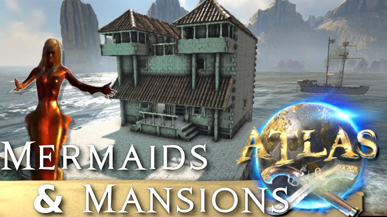ATLAS Community Server, Mermaid Mayhem & Tutorial Town Build Video