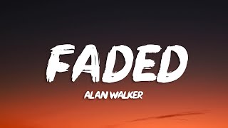 Video thumbnail of "Alan Walker - Faded (Lyrics)"