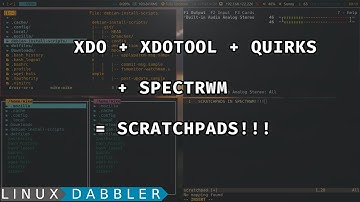 Get Scratchpads in Spectrwm with a simple script
