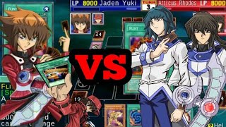 Yu-Gi-Oh GX Tag Force 2 - CJ e Jaden VS Zane e atticus