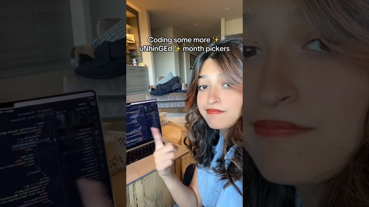 Coding cursed date pickers ✨