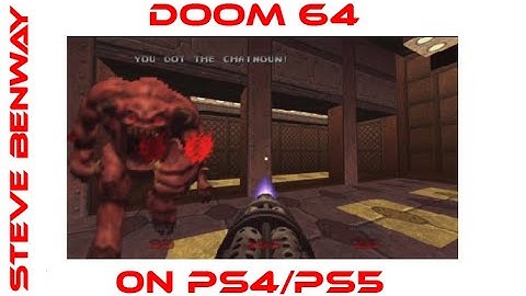 Doom 64 on PS4 (PS5)