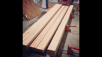 Roubo Workbench Build 3 - Glue up of the top