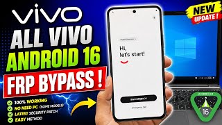All Vivo Android 16 FRP Bypass 2026 | Remove Google Account Lock Without PC | Latest Security Patch