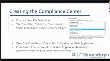 SharePoint 2016 Tutorial: Data Loss Prevention: Protect Your Sensitive Information