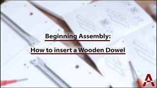 How to Insert a Wooden Dowel