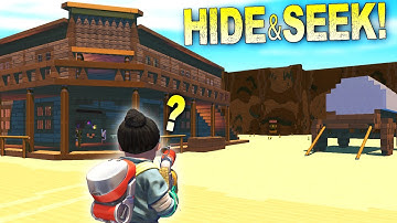 The WILDEST Western Hide and Seek Challenge!