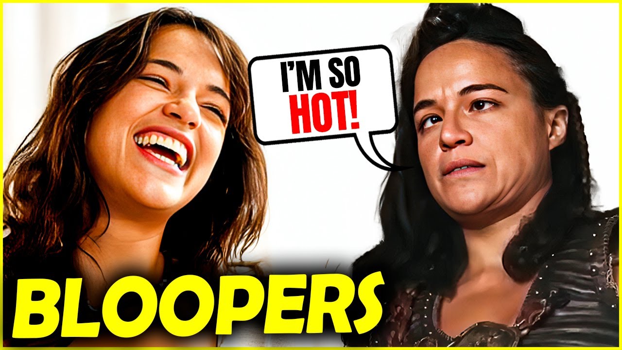Michelle Rodriguez Most FUNNY Bloopers!