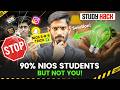 Why 90% NIOS Students FAIL? 😱 5 Secret Study Hacks &amp; R-R-R Trick Revealed 🔥