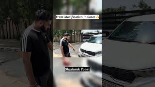 Front Look Of Modified Kia Sonet || Price Of Every Acessory 🔥|| Modified Kia Sonet #kiasonet #sonet