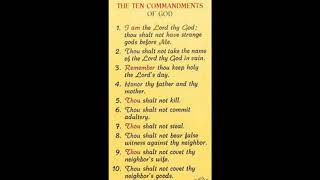 The Ten Commandments | Simplified for Children