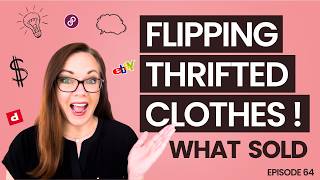 65 in to over 800 Reselling Thrift Store Clothes on eBay Poshmark Depop is my favorite