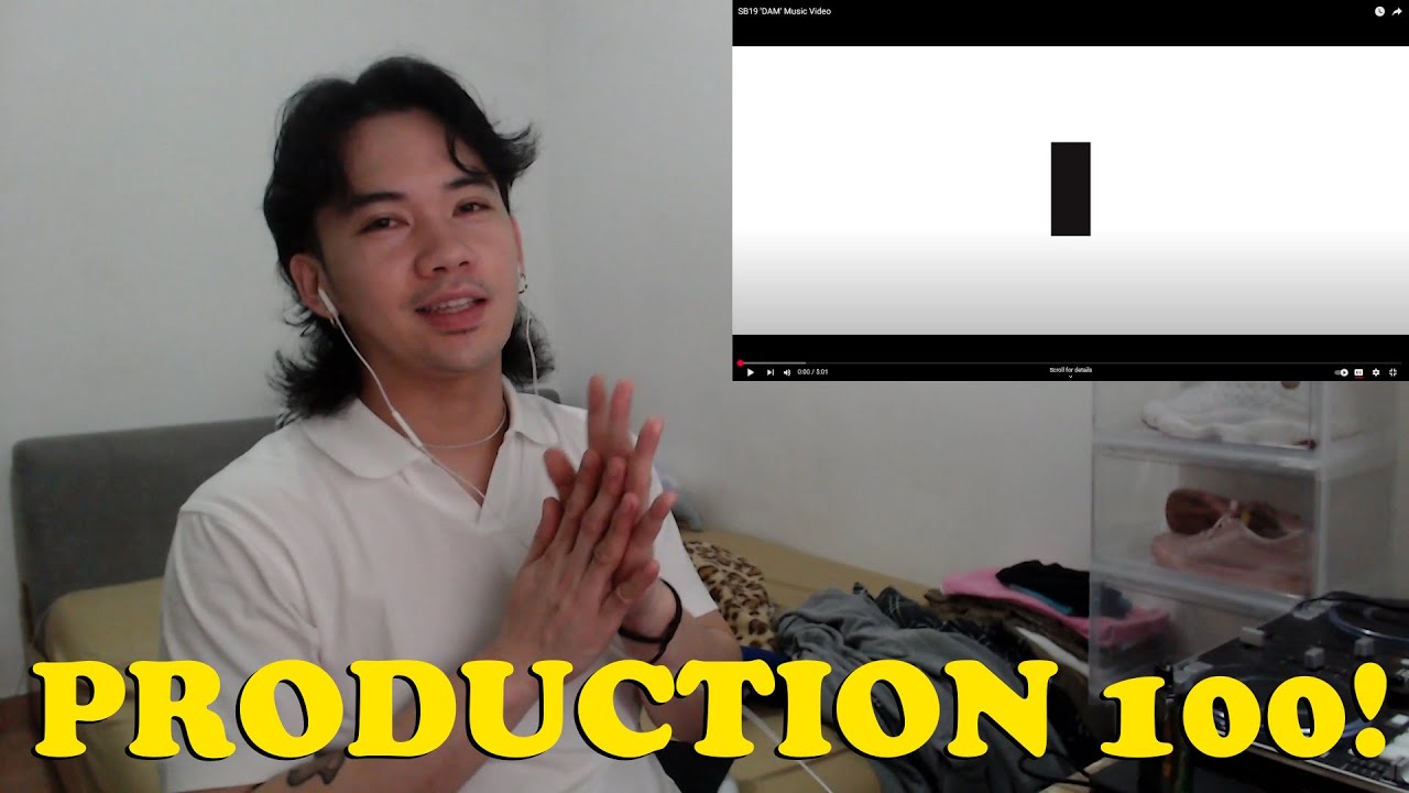 PRODUCTION LVL. 100! DAM - SB19 reaction