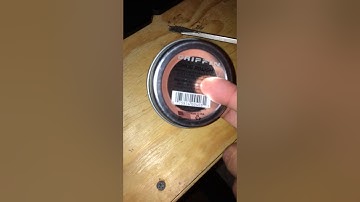 How to open a can of shoe polish.
