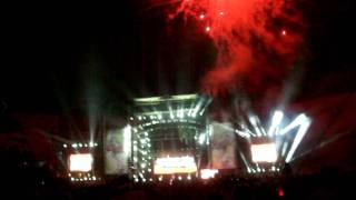EDC 2010 Firework Display waiting for Deadmau5